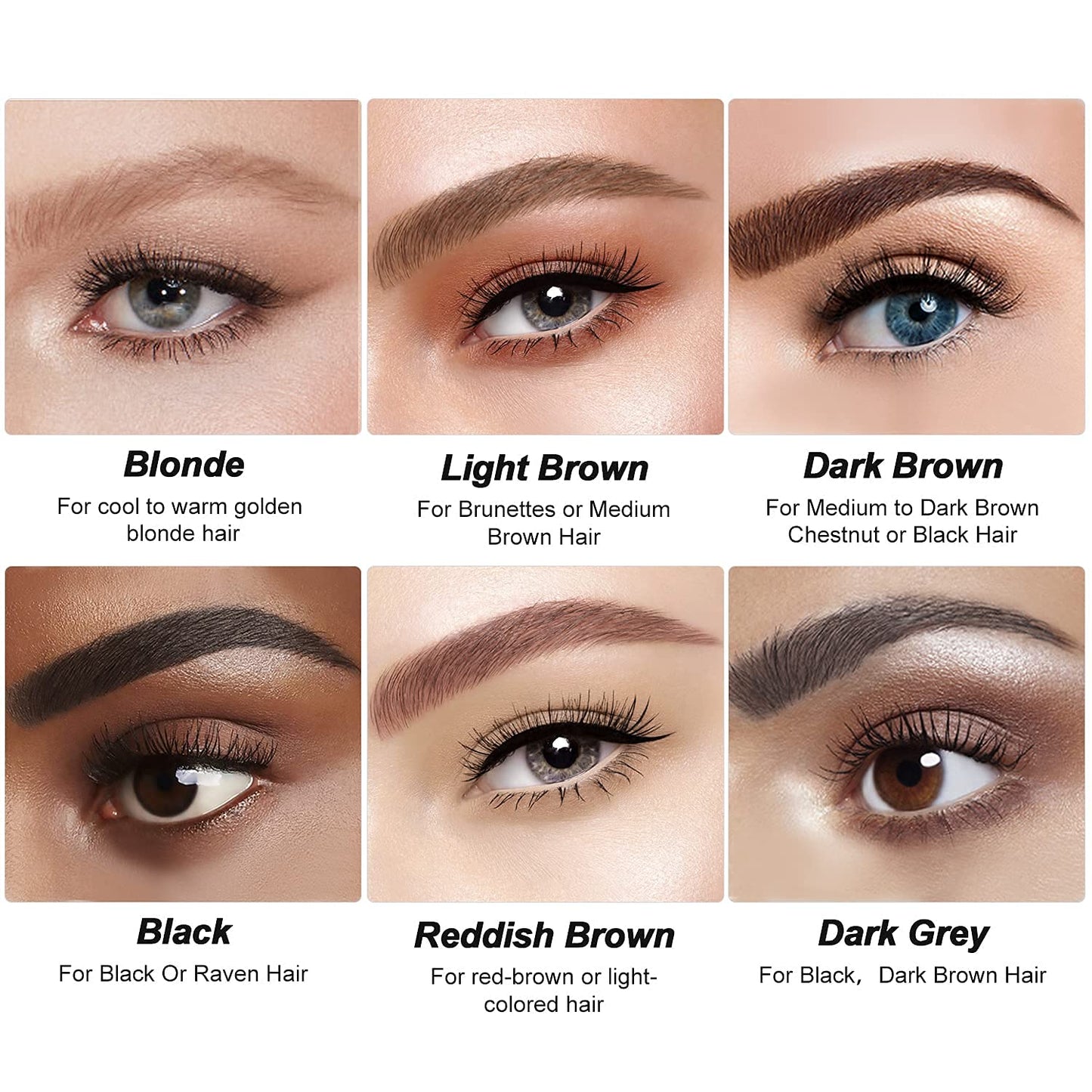Eyebrow Pen - Upgrade Eyebrow Tattoopen, Eyebrow Makeup, Long Lasting, Waterproof and Smudge-Proof, Light Brown