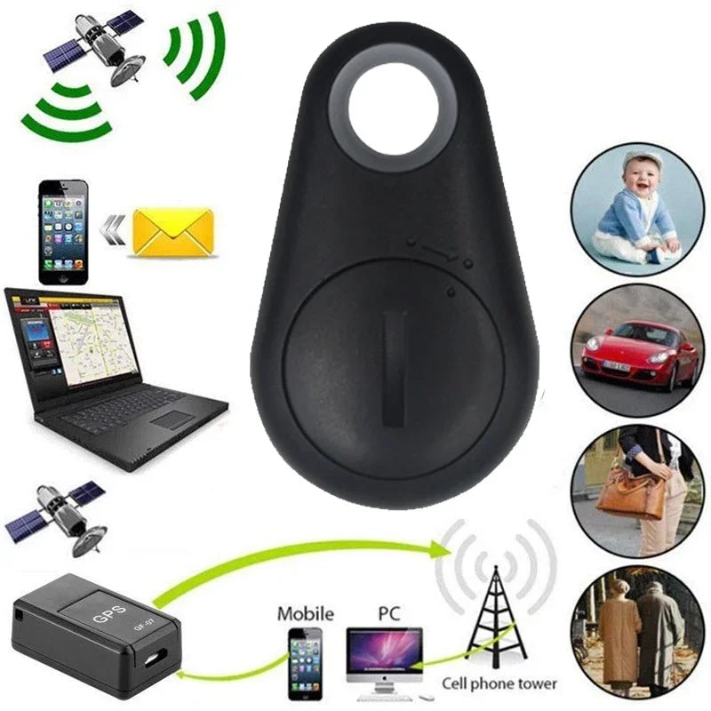Mini Mobile Bluetooth 5.0 Tracker Anti-Lost Device round Anti-Lost Device Pet Kids Bag Wallet Tracking Smart Finder Locator 
