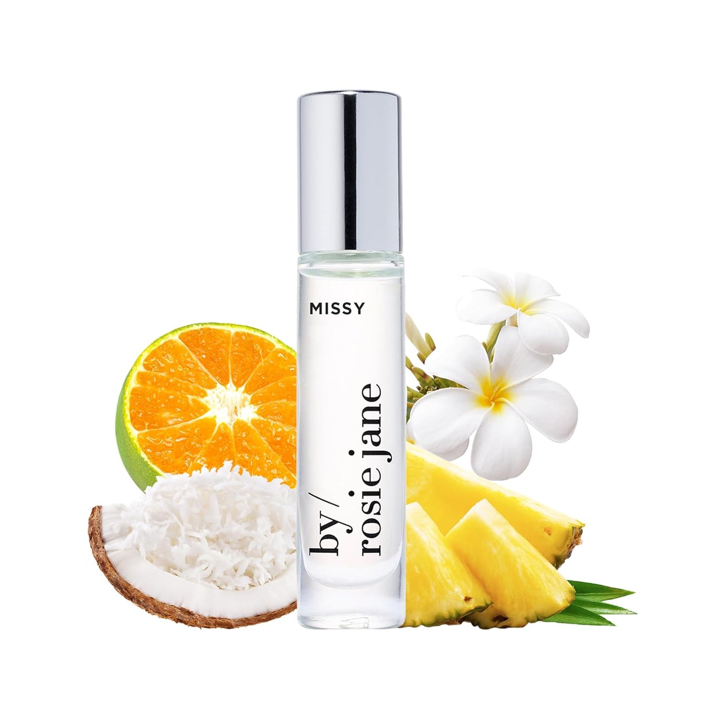 Fragrance Oil (Missy) - Clean Fragrance for Women - Notes of Coconut, Green Mandarin, Pineapple and Frangapani - Paraben-Free, Vegan, Cruelty-Free, Phthalate-Free (7Ml)