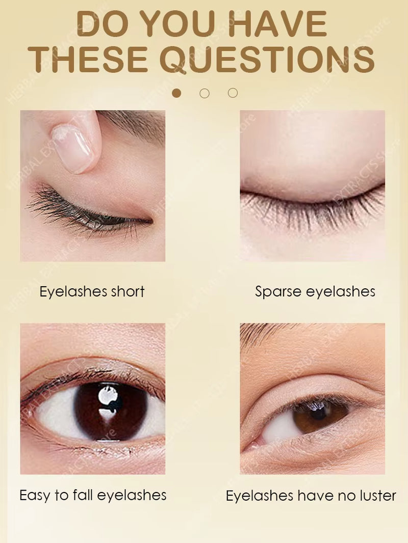 3 Days Rapid Eyelash Growth Serum Eyebrow Enhancing Lash Lifting Lengthening Eyelash Thickening