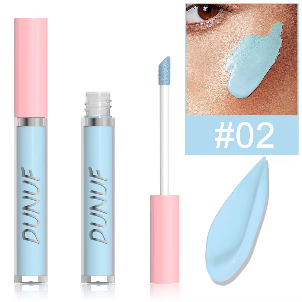 Waterproof Liquid Concealer Full Cover Foundation Makeup Yellow Green Blue Cover Acne Dark Circles Face Contour Cream Cosmetic