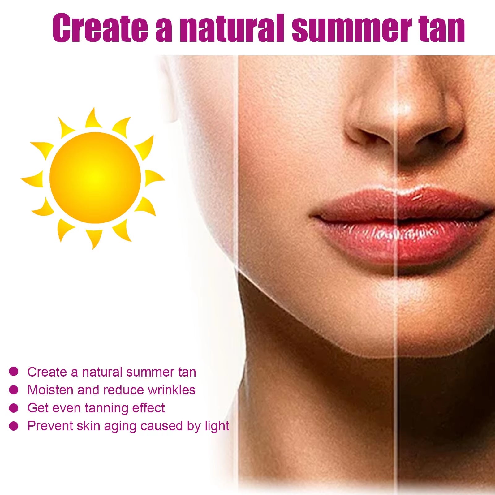 Summer Skin Self Tanning Gel Accelerator Body Bronze Solarium Sunbeds Long Lasting Nourishing Sunless Body Self Tanners Cream