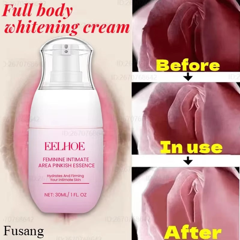 Inner Thigh Whitening Cream Private Parts Whiten Cream Intimate Area Armpit Knee Bleaching Emulsion Underarm Brighten Skin Care