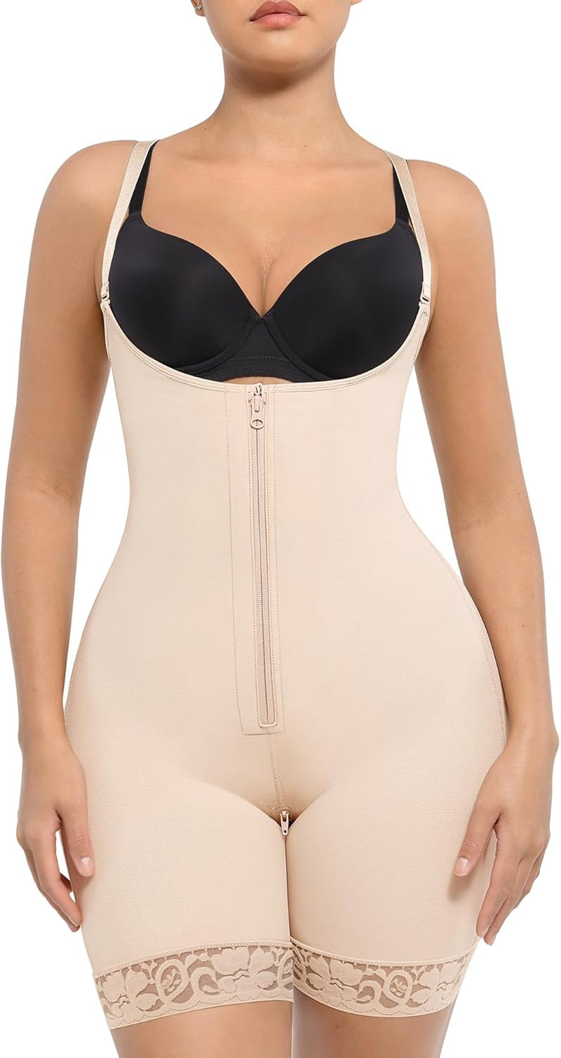 Beautiful Body Shapewear for Women Open Bust Bodysuit Butt Lifter Body Shaper Tummy Control Shapewear