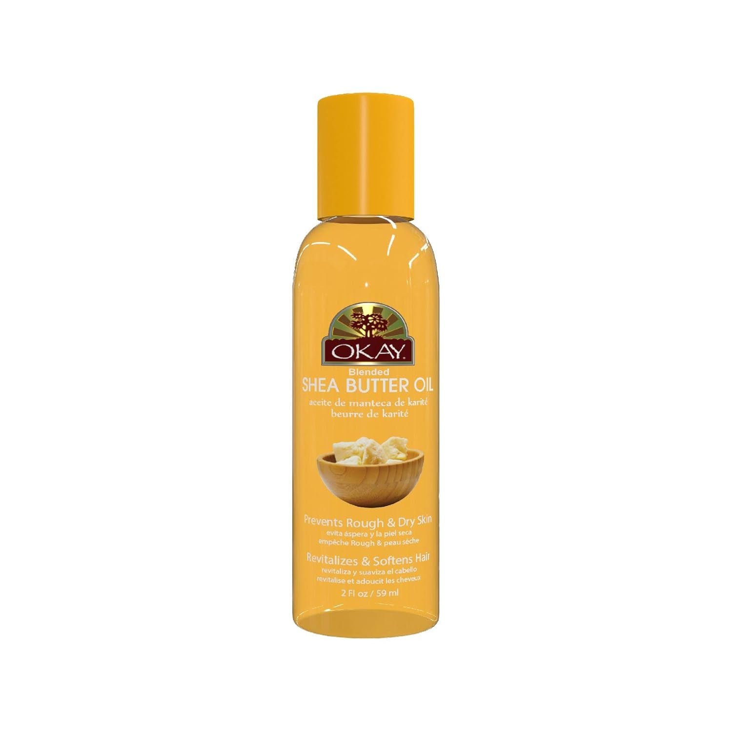 SHEA BUTTER OIL for SKIN and HAIR 2Oz / 59Ml