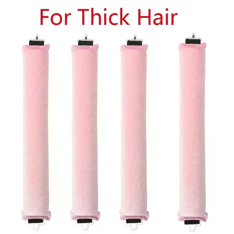 Heatless Hair Curlers Curling Rod Headband No Heat Hair Rollers Lazy Curls with Hook Sleeping Soft Flexi Rods Hair Styling Tools