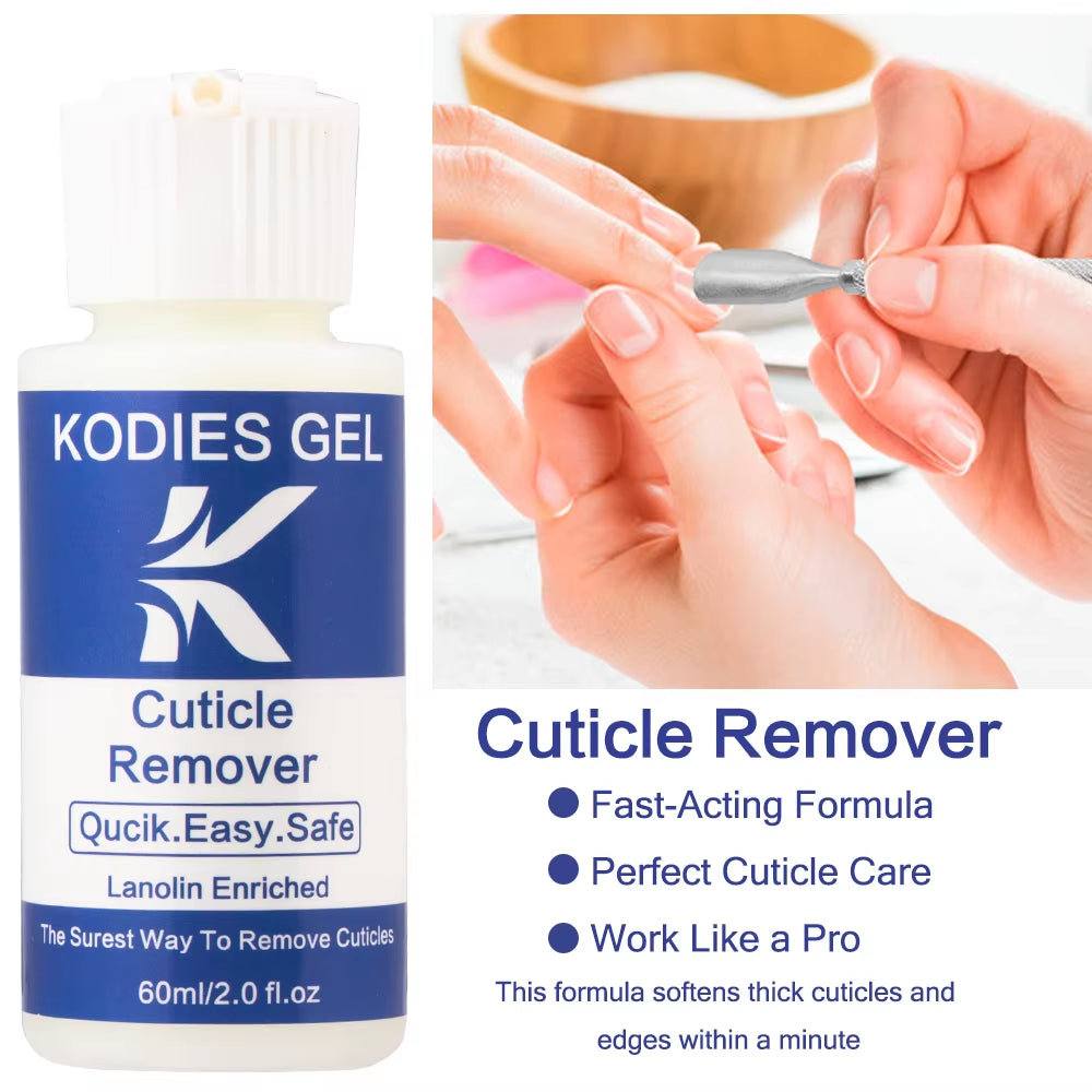 Cuticle Remover Gel Softener Liquid Dead Foot Calluses Exfoliator Nail Care Repair Pedicure Manicure Treatment Tools